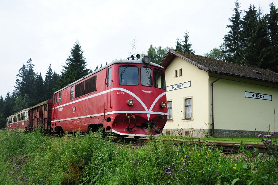 2020.07.19 JHMD T47.018 und T47.005 Jindřichův Hradec - Nová Bystřice (12)